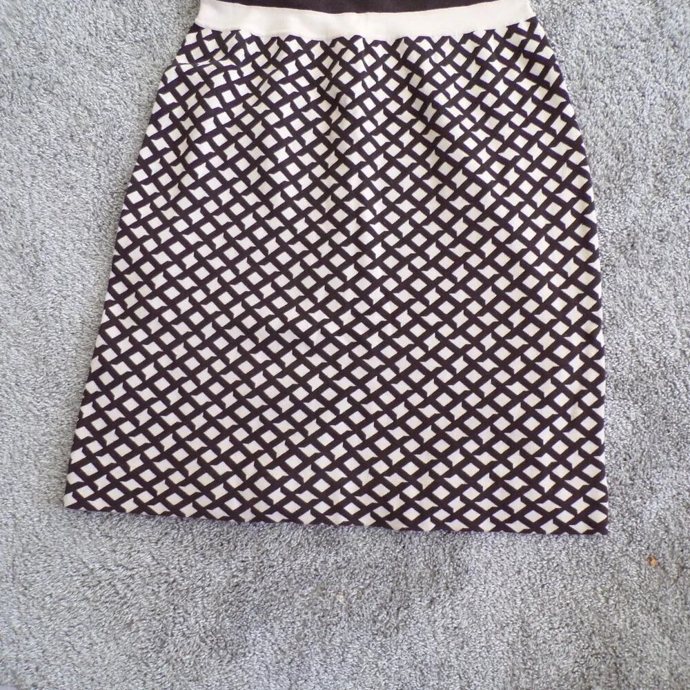 Kate Spade silk Black preppy dress M